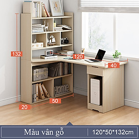 Mua Bàn học tập  làm việc liền giá sách nhiều ngăn tiện lợi  gọn gàng tiết kiệm diện tích phù hợp với mọi không gian