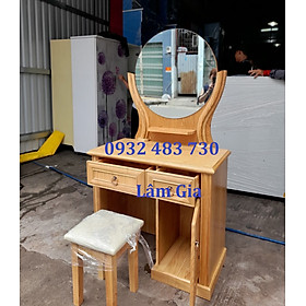 Mua Bàn trang điểm hiện đại gỗ sồi cao cấp rộng 80cm - LGGS01