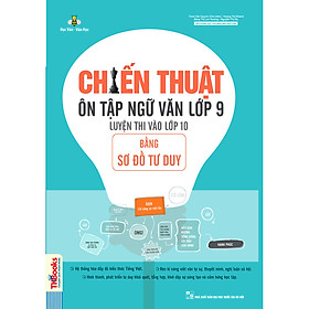 [Download Sách] Chiến Thuật Ôn Tập Ngữ Văn Lớp 9 Luyện Thi Vào 10 Bằng Sơ Đồ Tư Duy (Tái Bản) (tặng sổ tay mini dễ thương KZ)