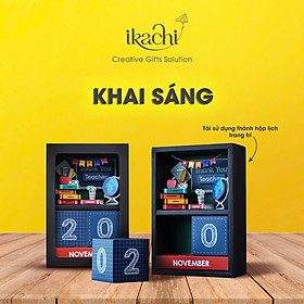 Hộp quà cảm ơn - KHAI SÁNG - Hộp quà tặng cao cấp tri ân thầy, cô giáo