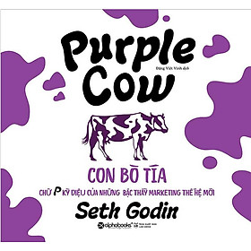 Purple cow - con bò tía