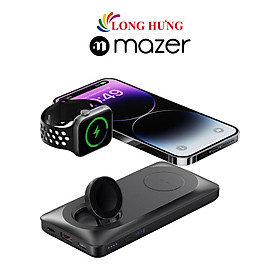 Mua Đế sạc không dây Mazer MagAir Duo 10000mAh M-MAGAIR14DUO-BK - Hàng chính hãng