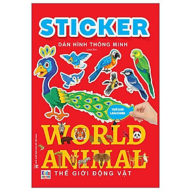 Sticker Dán Hình Thông Minh - Thế Giới Động Vật - Thế Giới Loài Chim