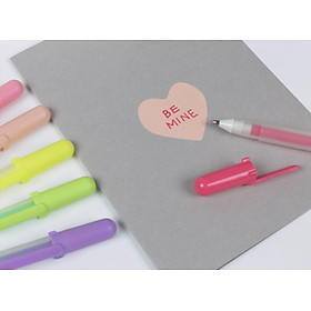 SAKURA - BÚT GEL 3D MÀU MAT, SOUFFLE MÀU VÀNG XPGB#903