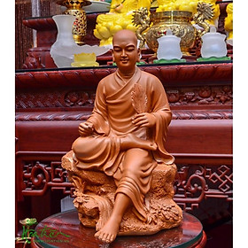 Tượng 40cm Phật Hoàng Trần Nhân Tông