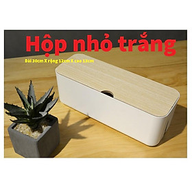 Hộp Đựng Ổ Cắm Điện, dây điện, sạc cáp an toàn đảm bảo bằng nhựa ABS chống cháy nổ
