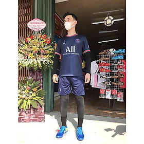 Bộ quần áo đá banh thể thao cao cấp hàng thun Thái lạnh CLB Paris Hồng