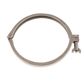 Stainless Steel Sanitary Fitting Clamp For Diary Product Food 167mm