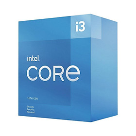 CPU Intel core I3-10105F (3.7GHz turbo up to 4.4GHz, 4 nhân 8 luồng, 6MB Cache) - Socket Intel LGA 1200 - Hàng Chính Hãng