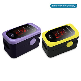 Digital Fingertip Pulse Oximeter LED Display Blood Oxygen Sensor Saturation SpO2 Monitor Measurement Meter with Beep