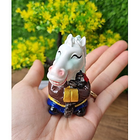 Mua Tượng Bạch Long mã - bổ sung cho bộ 04 thầy trò Đường Tăng size 6cm