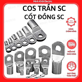 Mua cos trần SC cốt đồng mạ kẽm chống oxi hoá cos dây điện  cosse