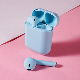 inPods 12 True Wireless Earphones Frosted Macaroon Wireless BT Earphones BT 5.0 Smart TWS Headset Portable Sports TWS
