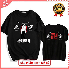 Mẫu áo thun Anime Tokyo Revengers Baji Keisuke độc đẹp giá rẻ cổ tròn tay ngắn giá siêu rẻ