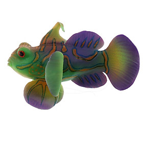 Lifelike Artificial Fish Glowing Aquarium Decoration Ornament
