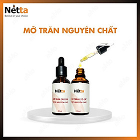 Mỡ trăn nguyên chất Netta - Chuyên dùng sau khi wax lông lọ 30ml