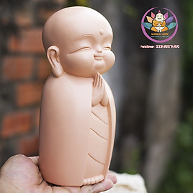 Mua Chú tiểu decor hiện đại 21 cm trang trí nhà cửa nhiều màu độc đáo
