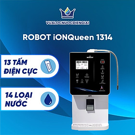 Máy Lọc Nước Điện Giải Ion Kiềm ROBOT IonQueen 1314 Chế Độ Nóng Nguội Lạnh - Hàng Chính Hãng