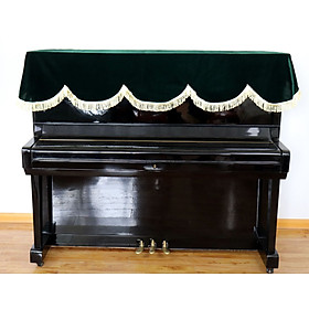 khăn phủ đàn piano chất nhung mịn chống bụi chống xước đàn