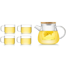 Bộ bình trà thủy tinh Samadoyo T94 (600ml)