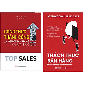 Download sách Combo Thách Thức Bán Hàng - Để Làm Chủ Cuộc Đối Thoại Với Khách Hàng+Top Sales - Công Thức Thành Công Của Người Bán Hàng Xuất Sắc