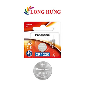 Pin nút Panasonic 3V CR-1220/5BE (1 viên/3 viên/5 viên/10 viên/50 viên) - Hàng chính hãng