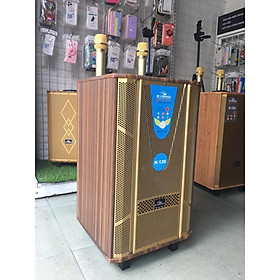 Loa vali kéo karaoke di động bass 30 kiomic K128