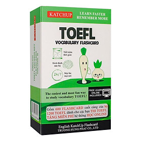 Nơi bán Bộ KatchUp Flashcard TOEFL - Standard - Giá Từ -1đ