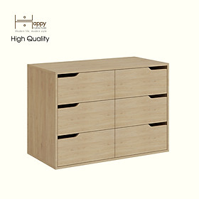 Mua HAPPY FURNITURE   Tủ lưu trữ 6 ngăn kéo - ASO  THK_341   100cm x 50cm x 70cm DxRxC