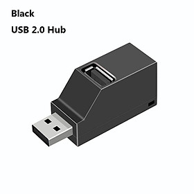 Bộ Chia 3 Cổng USB 3.0 Tốc Độ Cao Nhiều Màu Sắc Tiện Dụng - black