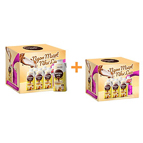 Cà phê uống liền NESCAFÉ LATTE - lốc 6 hộp x 180ml