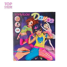 BST thiết kế chủ đề Dance kèm sticker Topmodel 47937