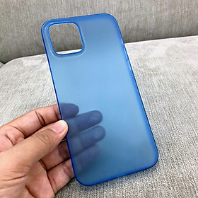 Ốp Lưng Cho iPhone 12, iPhone 12 Pro, iPhone 12 Pro Max - Trong Suốt Mờ Nhám, Chống Bụi, Chống Trày Xước, Mỏng Nhẹ
