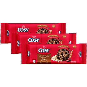Combo 3 Gói Cosy Yến Mạch Gấp Đôi Socola 163.2g