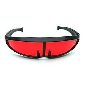 Futuristic Narrow Sunglasses Monolens  Lens Visor Robotic Cosplay