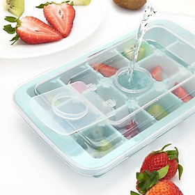 Mua Vỉ Làm Đá Có Nắp Đổ Nước