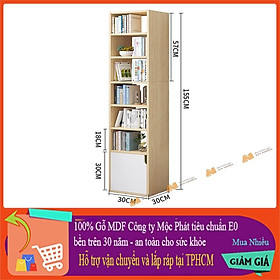Mua Made in VN Tủ chứa đồ đa năng nhiều tầng tủ sách tủ đầu giường gỗ gỗ mdf 17mm công ty Mộc Phát độ bền trên 30 năm AN039