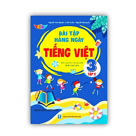 Sách - Bài Tập Hằng Ngày Tiếng Việt 3 - Tập 2 - Cánh Diều