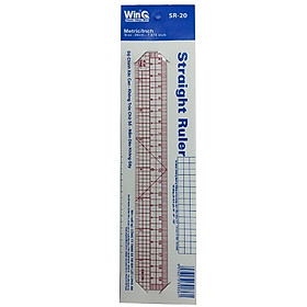 Bộ 8 Thước Thẳng 20cm WinQ SR-20