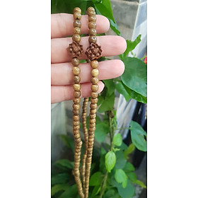 Vòng tay nữ gỗ trầm charm phối Bông Hoa Sen kiểu đeo quấn tay 4 vòng Size hạt 6mm thơm nhẹ đeo tay Ý nghĩa Vạn sự như ý may mắn rất đẹp ạ