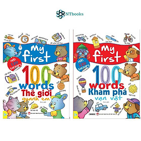 Sách My First 100 Words (Hơn 120 Stickers) - Bộ 2 cuốn