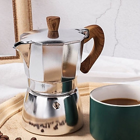 Mua Ấm pha cà phê Moka Pot bằng nhôm  bình pha cà phê kiểu Ý