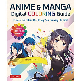 Hình ảnh Anime & Manga Digital Coloring Guide