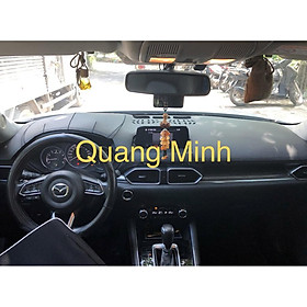 THẢM TAPLO DA VÂN CARBON CAO CẤP DÀNH CHO XE MAZDA CX5 2018 - 2020