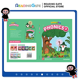 Sách DODO ABC WORKBOOK - PHONICS 4 READING GATE Cho Bé Từ 5 Đến 8 Học Ngữ Âm, Đánh Vần Tiếng Anh 