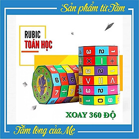 Rubic Học Toán 6 Tầng Cho Bé - Đồ Chơi Rubic Toán Học