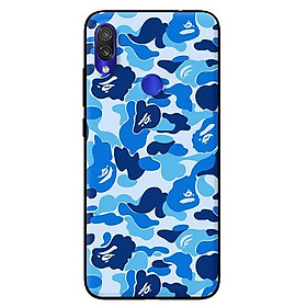 Ốp lưng in cho Xiaomi Redmi Note 7 mẫu Bape Xanh Dương - Hàng chính hãng