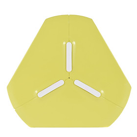 Portable Qi Wireless Charging Pad Triangle Ultra Slim Qi Charger Transmitter with Breathing Light for Samsung Galaxy S7