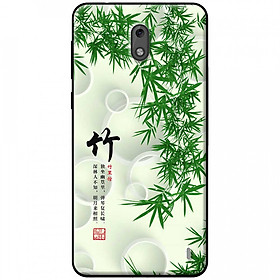 Ốp lưng dành cho Nokia 2 mẫu Lá tre thư pháp