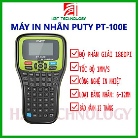 Mua Máy in nhãn  in ống co nhiệt PUTY PT-100E chất lượng cao  cắt tự động  chất lượng cao- Hàng Chính Hãng